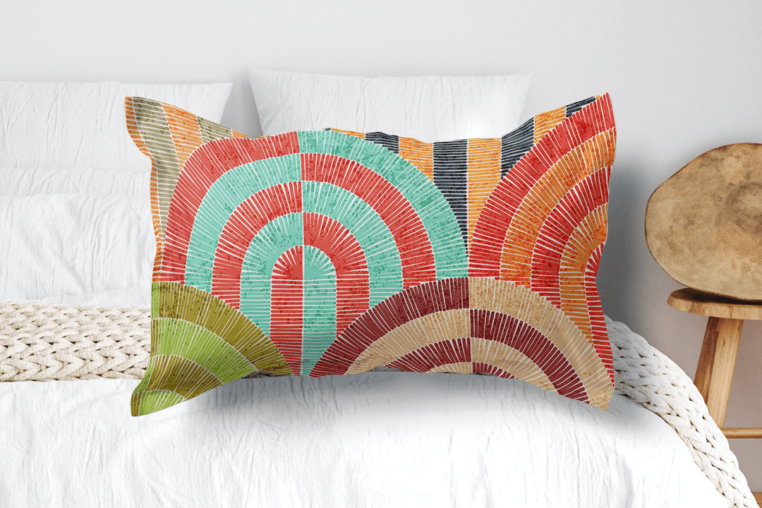 Arched Stitch Boho Pillow Sham - The Boho Berry