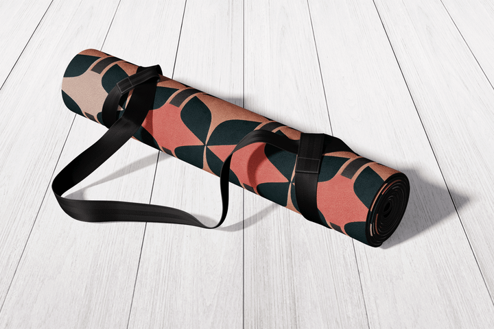 Arlo Boho Vegan Suede Yoga Mat - The Boho Berry