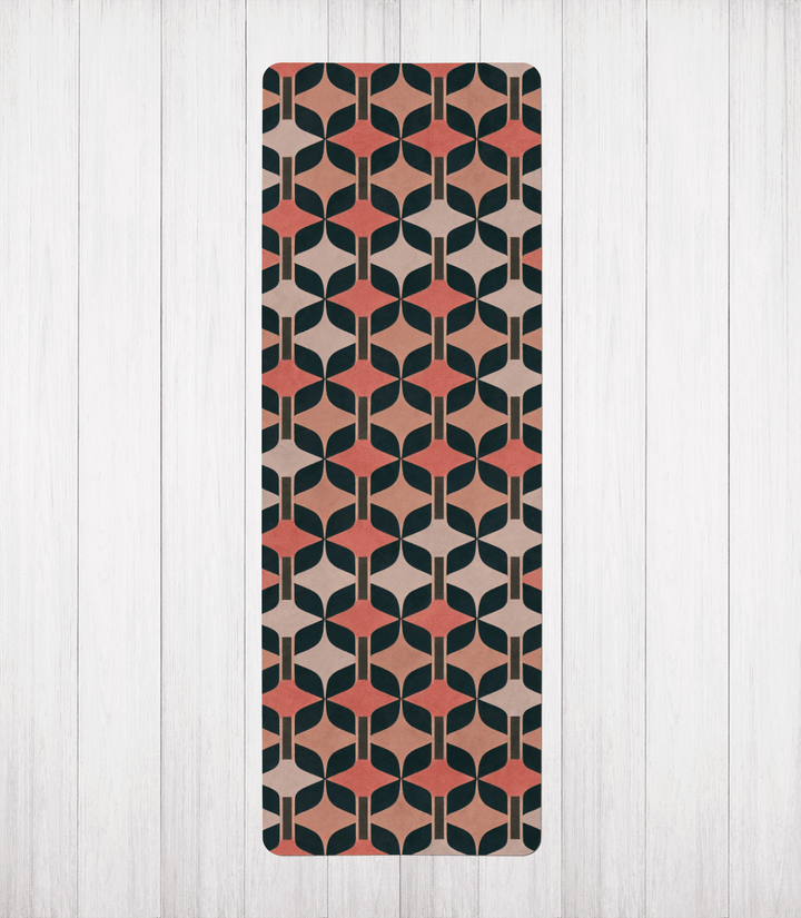 Arlo Boho Vegan Suede Yoga Mat - The Boho Berry