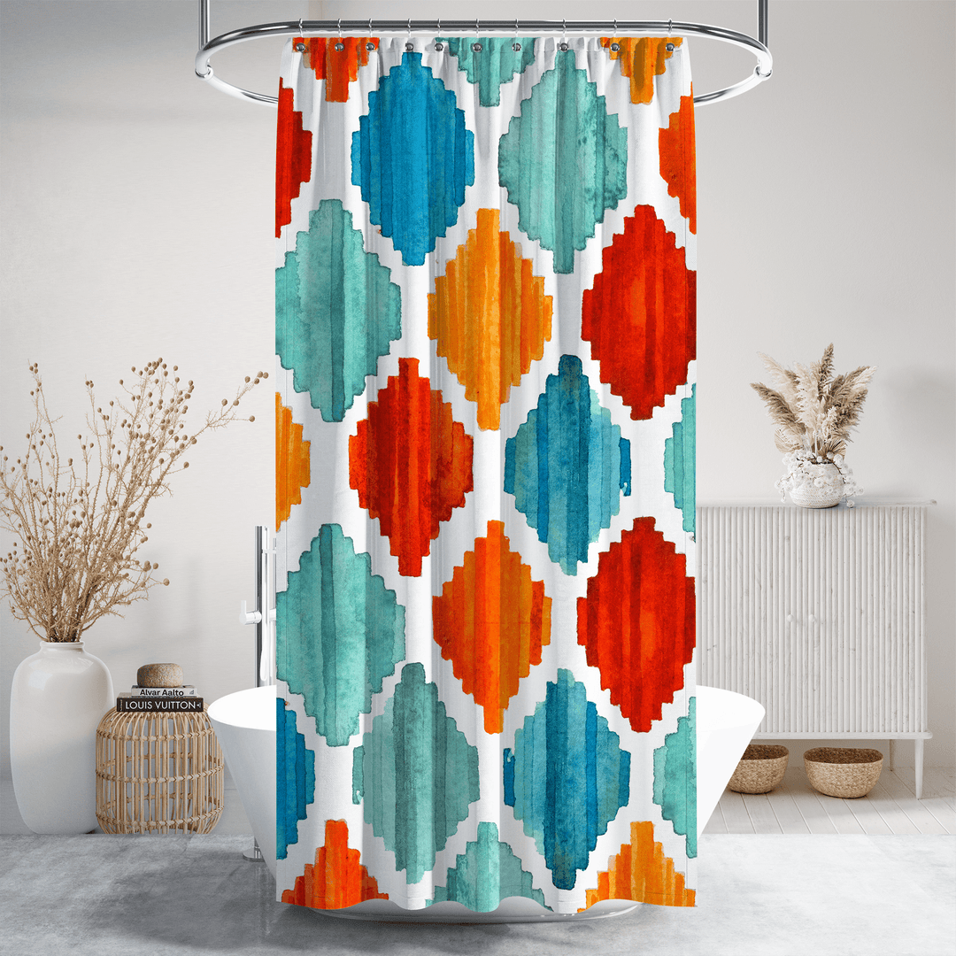 Camille Boho Shower Curtain - The Boho Berry