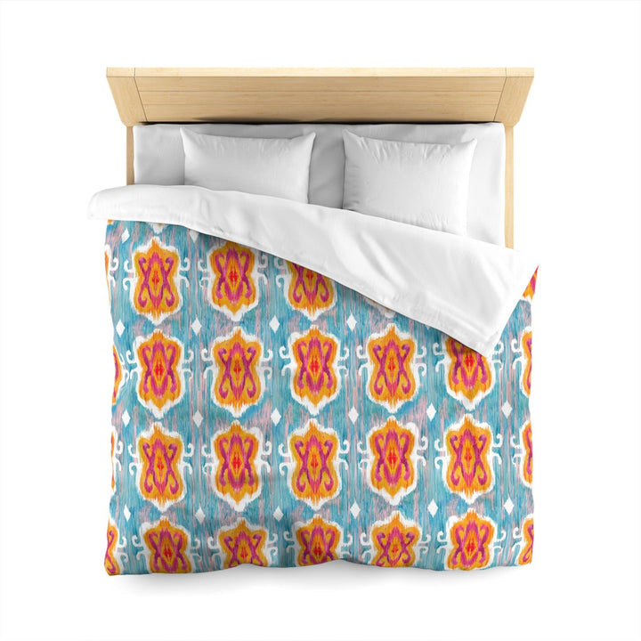 Ikat Blossom Boho Duvet Cover - The Boho Berry