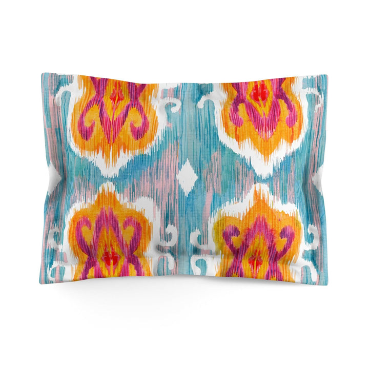 Ikat Blossom Boho Pillow Sham - The Boho Berry