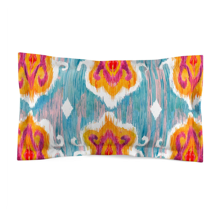 Ikat Blossom Boho Pillow Sham - The Boho Berry