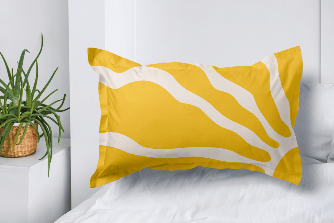 Retro Sun Boho Pillow Sham - The Boho Berry