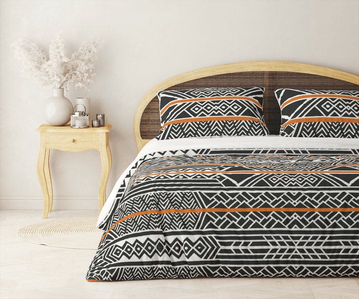 Tribal Burn Boho Duvet Cover - The Boho Berry