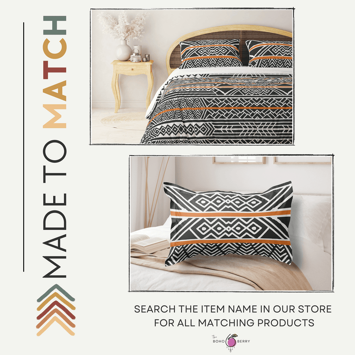 Tribal Burn Boho Duvet Cover - The Boho Berry