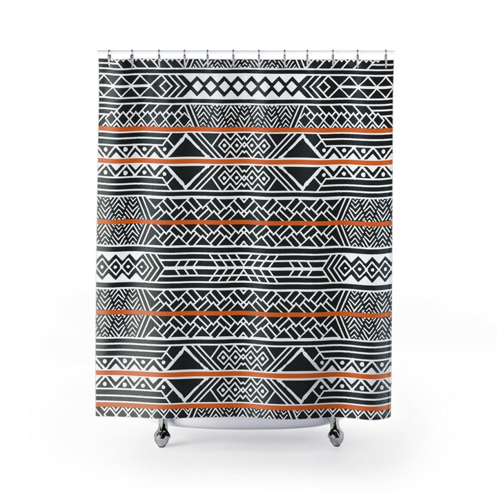 Tribal Burn Boho Shower Curtain - The Boho Berry