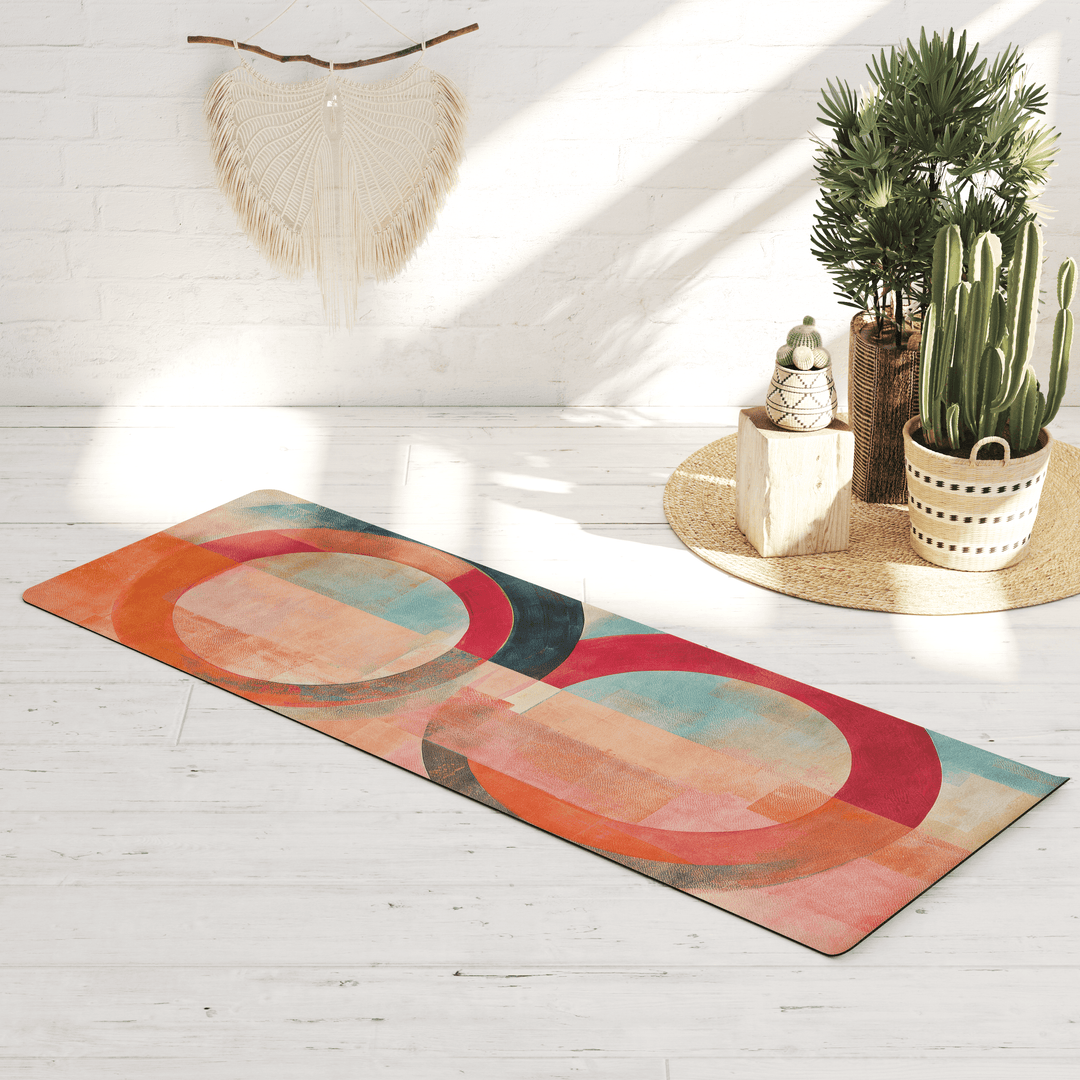 Zora Boho Vegan Suede Yoga Mat - The Boho Berry