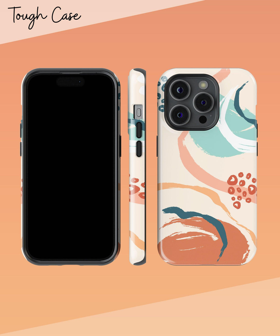 a phone case with a floral design on it