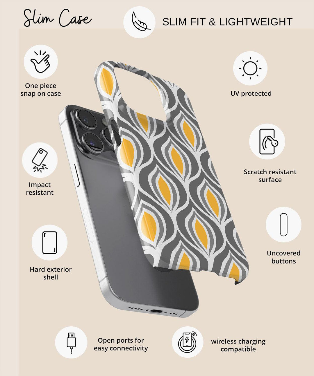 Luxury Lemonade | Slim Phone Case - The Boho Berry